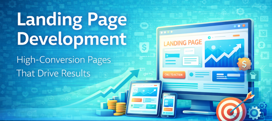 Landing Page Development by Developers Life